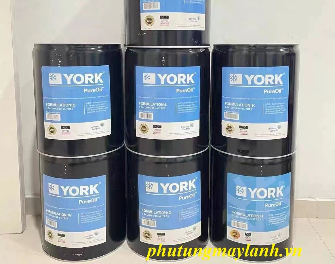 Dầu York K – Dầu bôi trơn chiller York